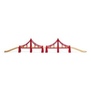 BRIO World Double Suspension Bridge